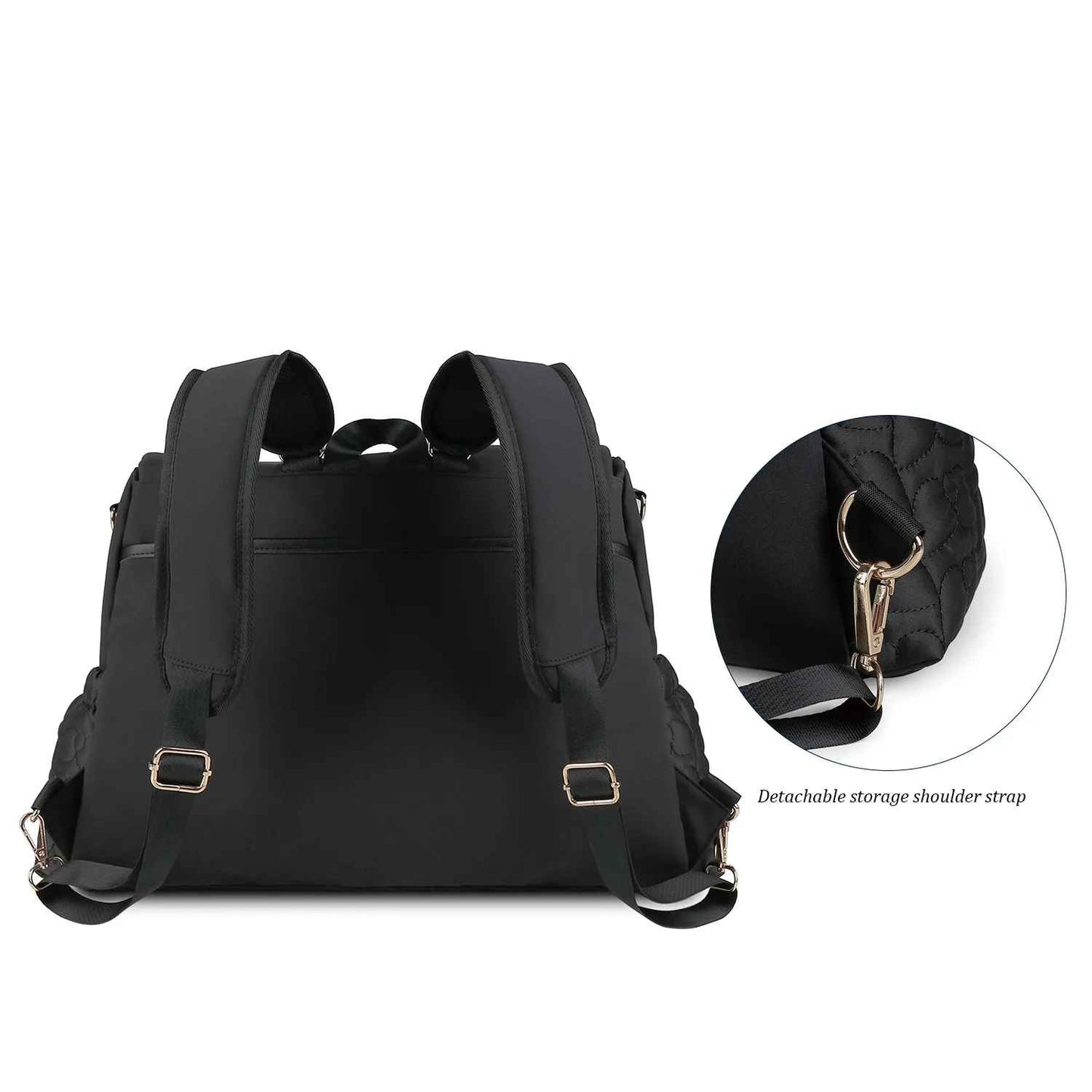 sac à langer noir sac à dos pour enfant maman