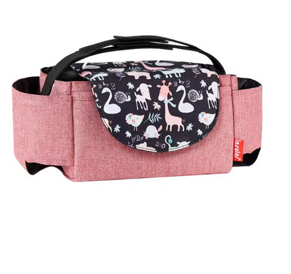 sac à langer rose girafe