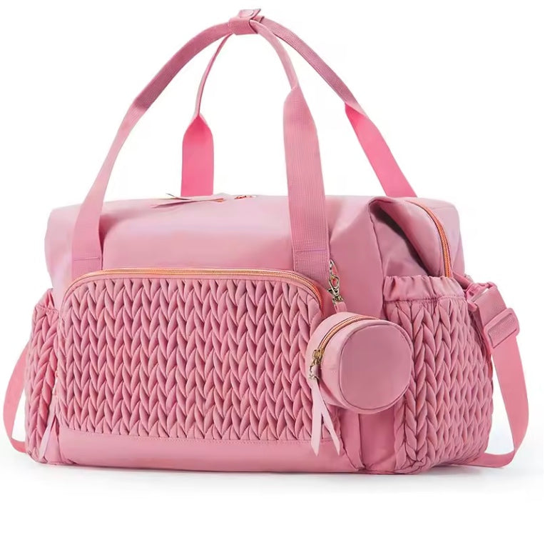 sac à langer rose pratique