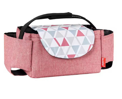 sac à langer rose triangle