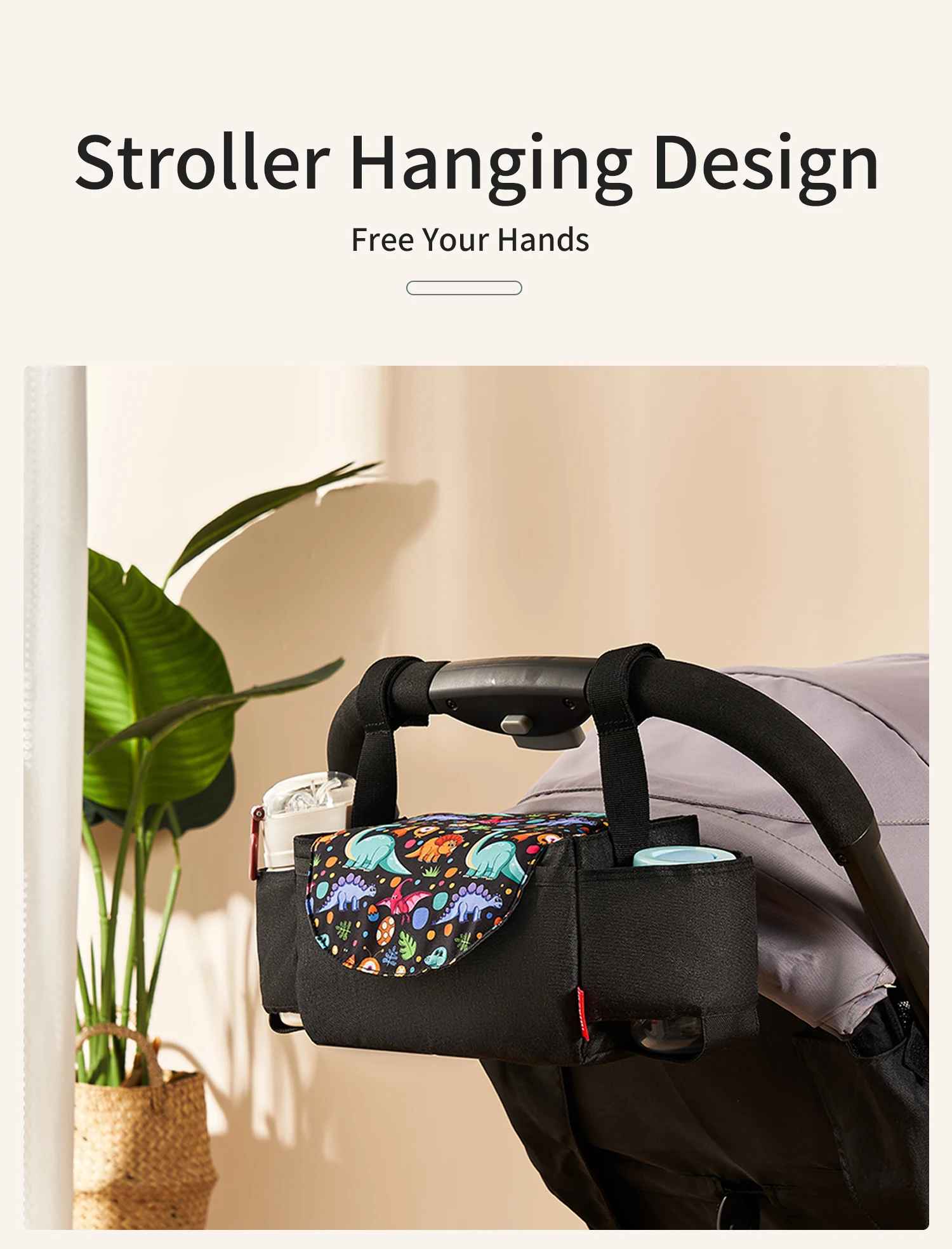 sac à langer sangle pour poussette