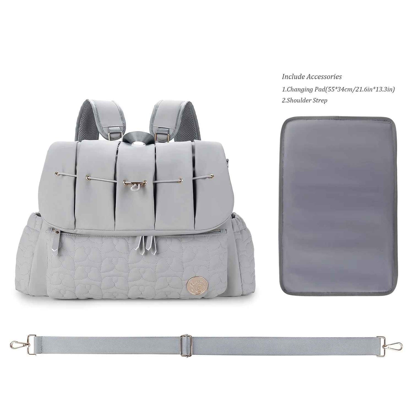 sac à langer très spacieux