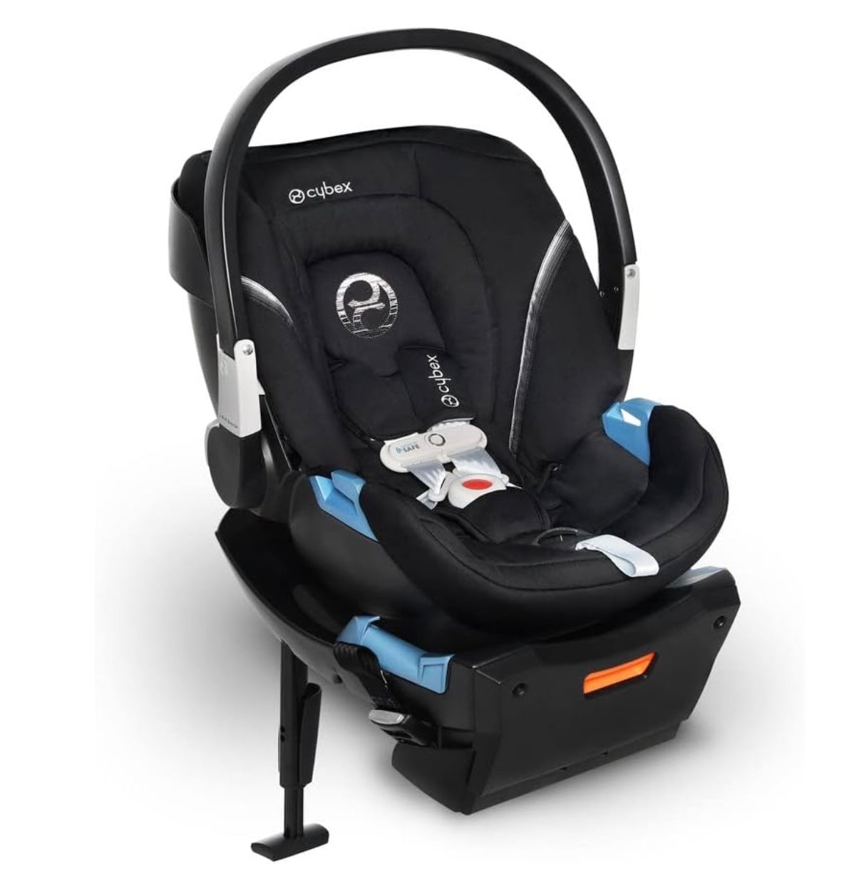 siège auto de couleur noire