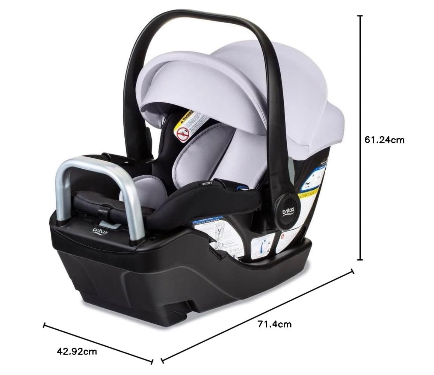 siège auto dimensions