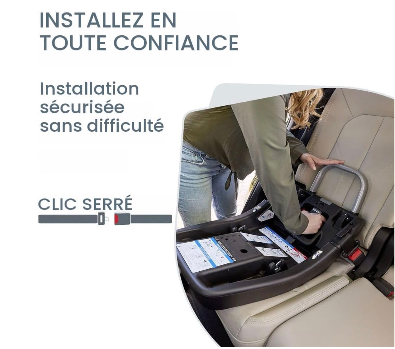 siège auto facile à installer