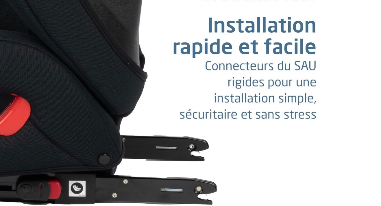 siège auto installation rapide et facile